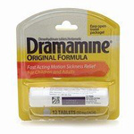 Dramamine Motion Sickness Relief, Original Formula, Tablets, 12 ea